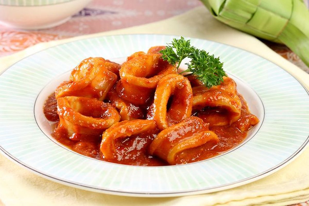 Klik untuk lihat resep masak cumi saus padang