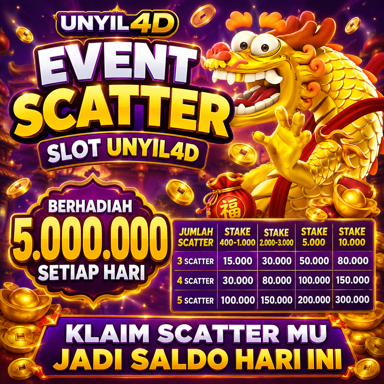 Event Scatter Slot UNYIL4D